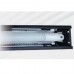 Γραμμικό Φωτιστικό για 1 Λάμπα Τ8 LED 120cm Μαύρο 99POM121/BL